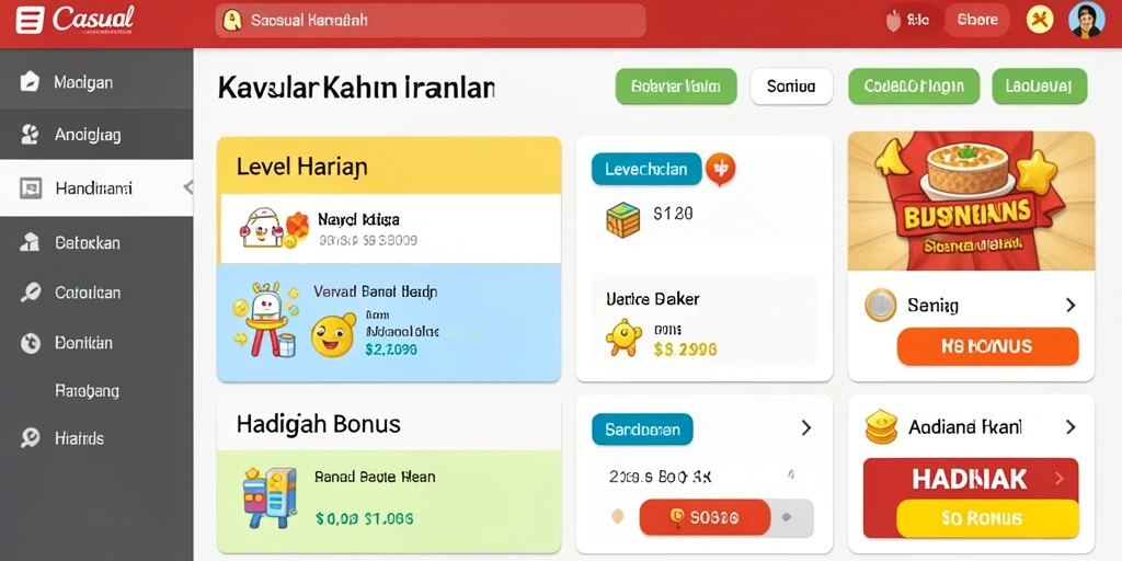 Komunitas aktif pemain yang saling berinteraksi di dalam aplikasi.