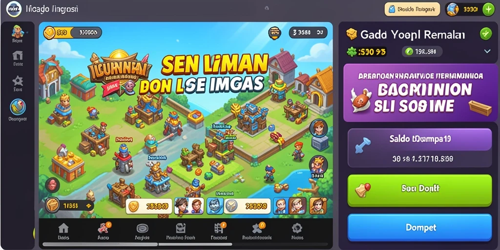 Pengalaman bermain yang seru dan menghibur.