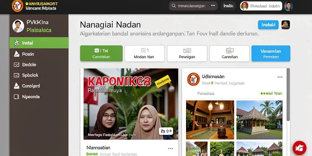 Menu strategi tim yang intuitif dan mudah dipahami.