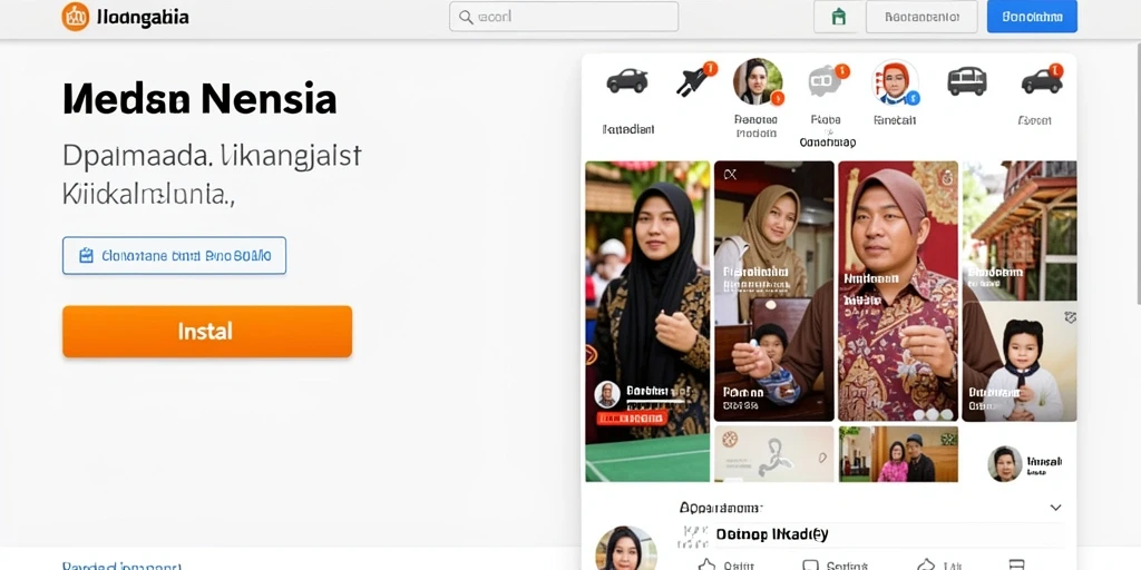 Visual antarmuka yang user-friendly di DOMTOTO.