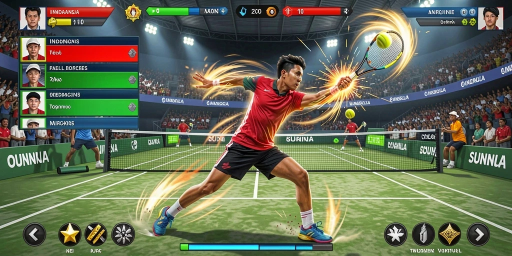 Screenshot menampilkan bonus yang ditawarkan dalam aplikasi.