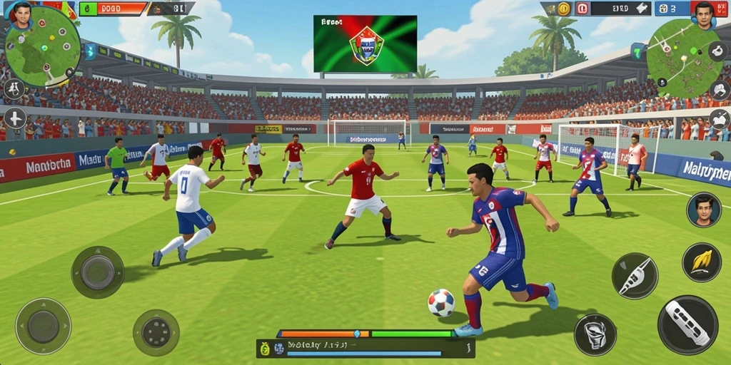 Leaderboards yang menunjukkan peringkat pemain.