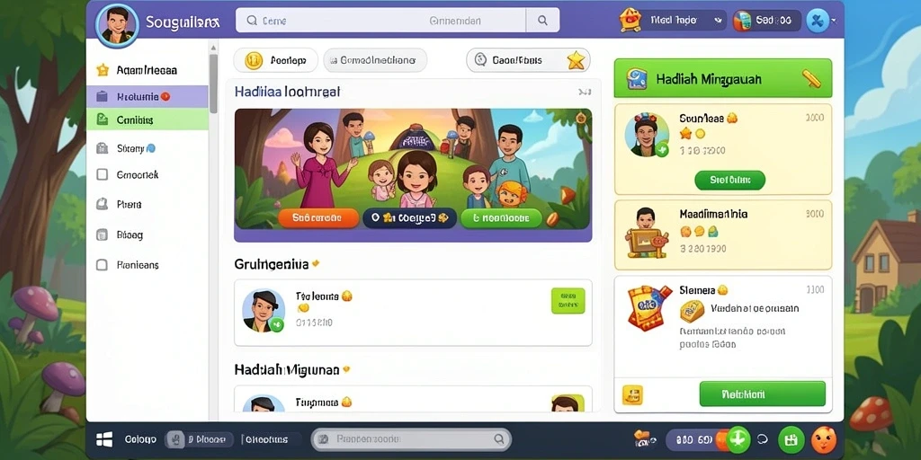 Mode multiplayer untuk bersaing dengan teman.