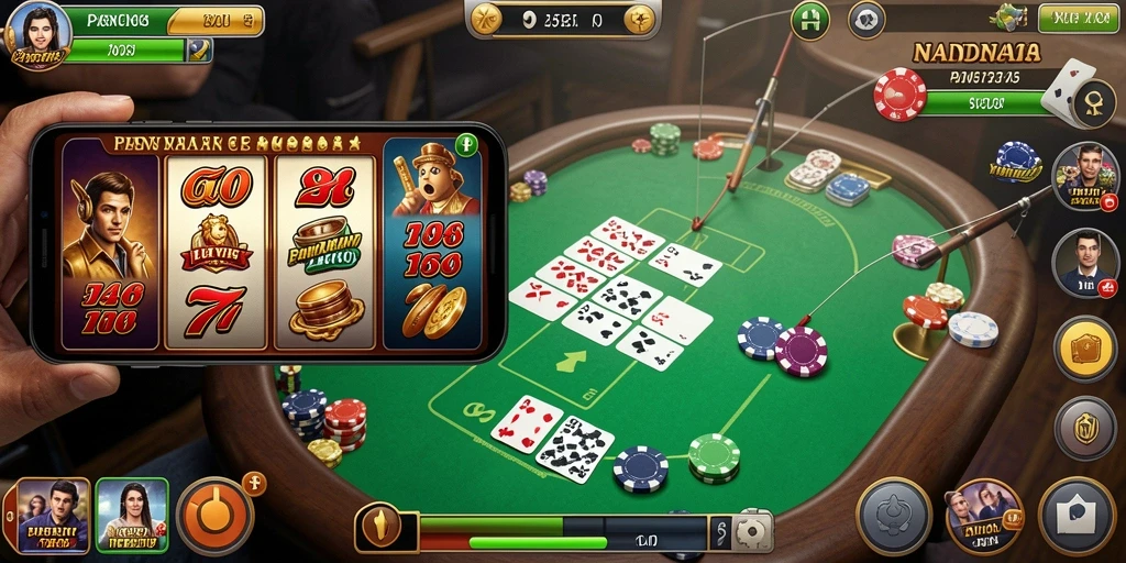 Mode multiplayer seru dengan teman-teman.