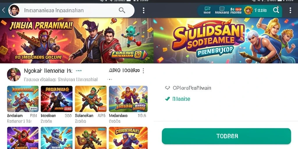 Momen kemenangan yang menggembirakan saat mendapatkan hadiah.