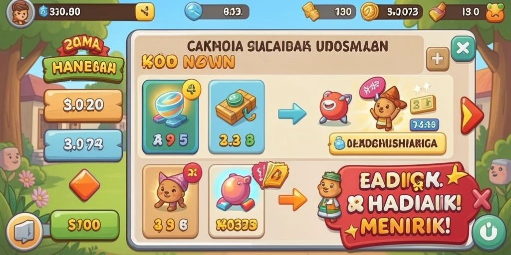 Level menantang yang membuat ketagihan.