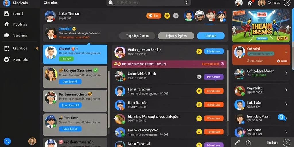 Karakter-karakter unik yang memperkaya pengalaman bermain.